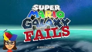Super Mario Galaxy Fails