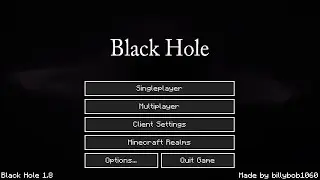 How To Get Black Hole for Minecraft