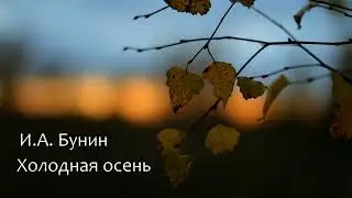 И.А. Бунин. Холодная осень.