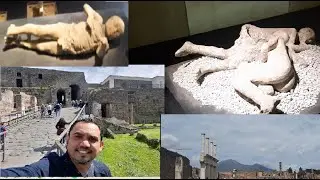 Viaje a POMPEYA y la historia de hace 2000 años. Ciudad que fue destruida por el volcán Vesubio