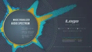 Music Visualizer Audio Spectrum Download | After Effects Templates | No Copyright | Motion Template