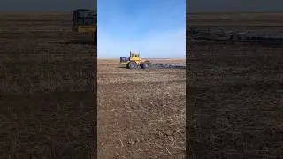 Закрытие влаги 2023 на К-700. Первые пробы.