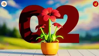 Cartoon Red Flower 3D Modeling in Blender | Flowers in Blender | Part 02