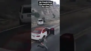 Epic GTA V Fail: My Friend vs. Bus! 