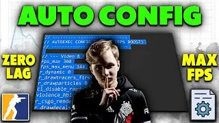CS2 PRO Config File Gives CRAZY FPS | CS2 Boost FPS Boost & Lag Fix (Easy Method)
