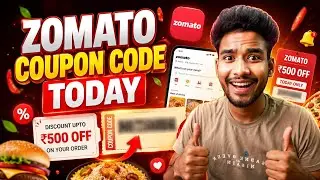🔥 Zomato Coupon Code Today 2026 🍔💸 | Latest Working Zomato Promo Codes | Save Big on Every Order!