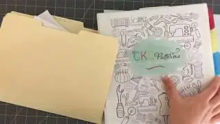 Storing PDF Pattern Pieces