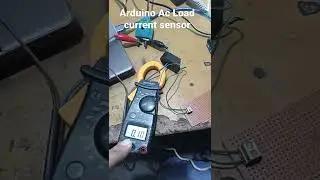 Ac Load Current measurement using Arduino and CT