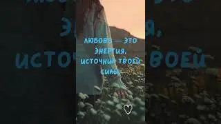 Любовь — это...