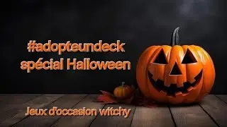 🎃🧡🐱🐾 #adopteundeck -  Jeux d'occasion autopubliés witchy / spécial Halloween 🐾🐱🧡🎃