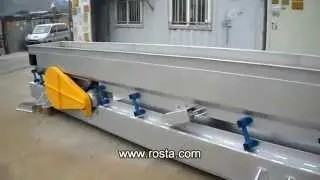 ROSTA shaker conveyor suspension and drive head