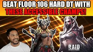 Utilizing POOR Man's Champions to Beat Floor 106 of HARD Doom Tower! Raid: Shadow Legends