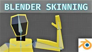 [#2] Skinning your character in Blender 2.9 with vertex groups