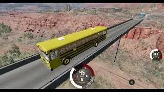 School Bus got chased by a Bus