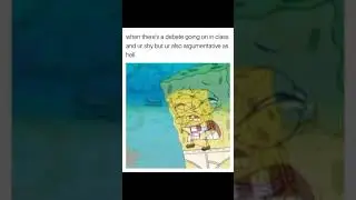 SpongeBob SquarePants round pants relatable memes 