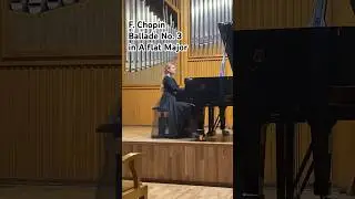 F.Chopin Ballade No. 3 (A-flat Major). Sofiya Petrova || Ф.Шопен Баллада № 3 (As-dur). София Петрова