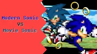 Sticknodes | Modern Sonic VS Movie Sonic