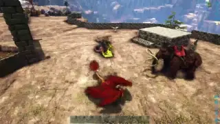 (Nerd Poison-Live) Ark:Ragnarok Lionsbane Dedicated Server Gameplay ep2