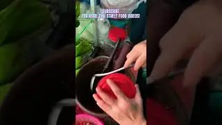 Tasty Making SPICY PAPAYA SALAD WITH SALTED CRAB🌶🧄🦀Under 15 Seconds | Thai Street Food