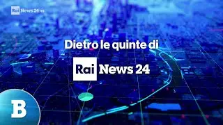 Promo dietro le quinte di Rai News 24