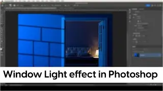 AS Window Light effect in Photoshop