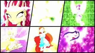 Winx Club - 3x23 - Fanmade Enchantix Transformations 4kids