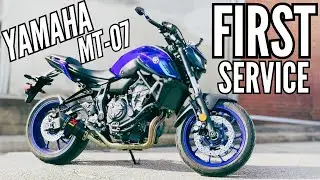 2024 MT-07 FIRST SERVICE | HOW IMPORTANT IS IT? | HOW MUCH DOES IT COST?