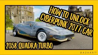 CYBERPUNK 2077 CAR ON FORZA HORIZON 4 | How to unlock this car for free!