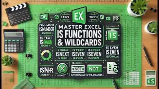 Excel IS Functions & Wildcards: Master ISNUMBER, ISTEXT, ISERROR & More!