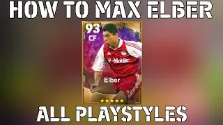 How to train players in efootball 2022 mobile | max elber all  playstyles