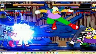 Sandal M.U.G.E.N Battle 140: Team Mordecai vs Team Krusty