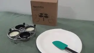 EGGSSENTIALS EGG POACHER INSERT STAINLESS STEEL POACHED EGG COOKER RACK FOR INSTANT POT REVIEW