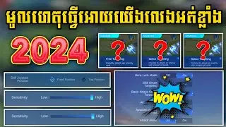 មូលហេតុធ្វើអោយយើងលេងអត់ខ្លាំងនិងអត់ឡើងRankតាមពិតដាក់Setting Controlខុសសោះ | Rody Gaming