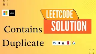 Contains Duplicate 217  |Leetcode | 14 days DS challenge | Java Solution