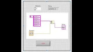 LabVIEW: Using Index array to read string array from front panel