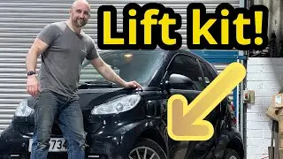 How to installation a lift kit on a Smart Car!