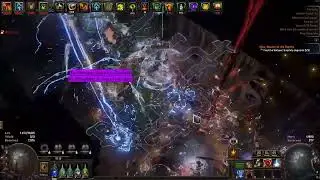 [POE1 3.26] Life Stack Elementalist Storm Call // T17 Abyss Showcase