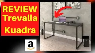 REVIEW - ⚠️ Escrivaninha Trevalla Kuadra Me150-E10 Industrial 150cm Preto Onix ⚠️