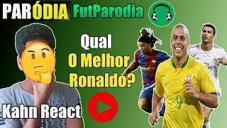 ♫ QUAL É O MELHOR RONALDO? | Paródia Downtown - Anitta & J Balvin | React/Reaçao