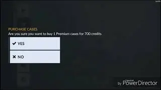 Premium Case opening and my settings