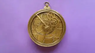 МЕХАНИЧЕСКАЯ АСТРОЛЯБИЯ, DIY mechanical astrolabe