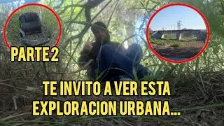 exploracion urbana por las vias del tren(2da parte)