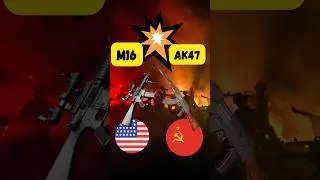Why is the M16 considered more accurate than the AK-47 #army #war #weapons #usa