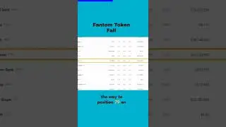 Fantom crypto fall 