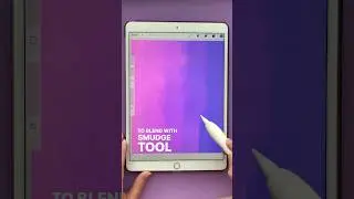 How To Blend With The Smudge Tool In Procreate 
