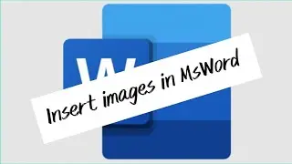 How to insert images in MsWord #microsoftword #microsoft #msword