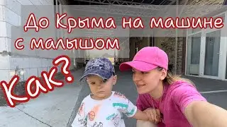 Путешествие с годовалым малышом до Крыма на машине / 2300 км на машине без мультиков 