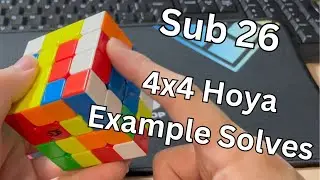 Hoya Walkthrough solves from the fastest Hoya solver in the world (4x4)