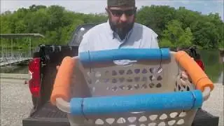 PROJECT- Stripping Basket & Floating Livewell!  CHEAP & EASY!!!