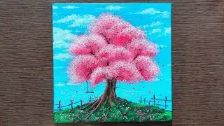 Acrylic Painting on Mini Canvas Board | Mini Canvas | Art work by Amit